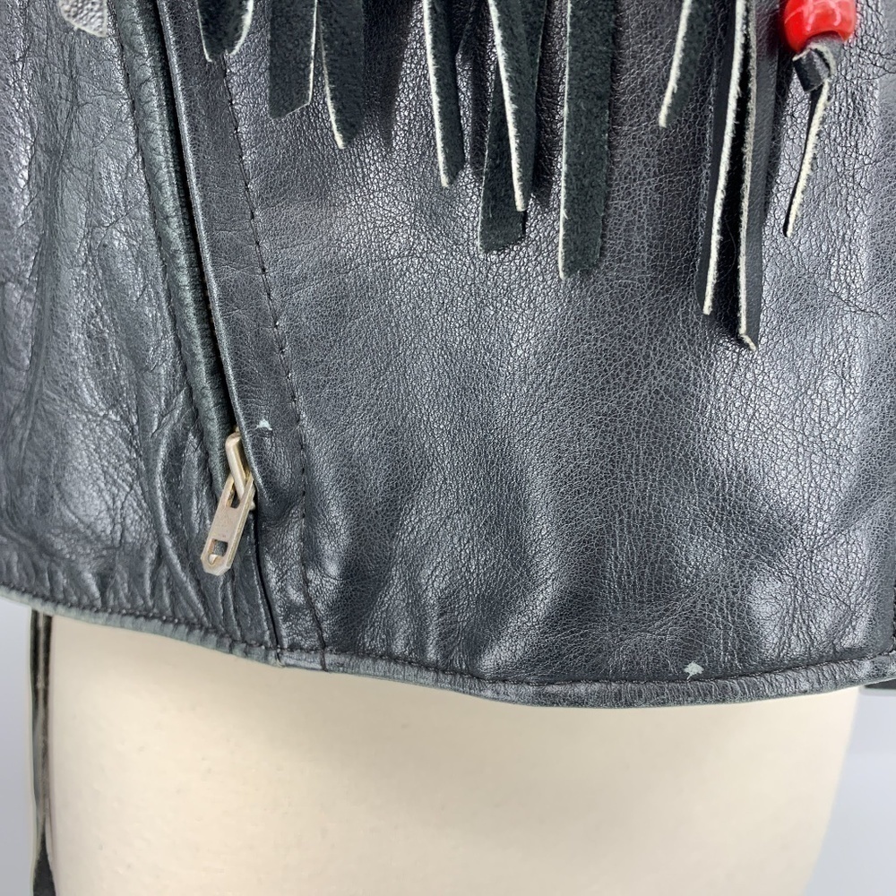 Protech Leather Apparel Black Leather Jacket - Picture 7 of 8